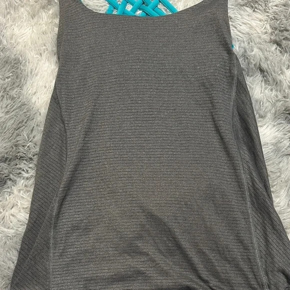 Lululemon tank top with connected bra - Picture 2 of 5